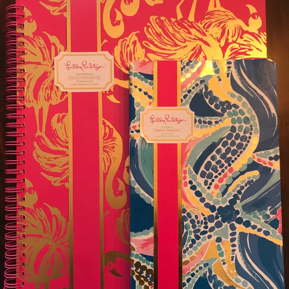 NWT 2 Lilly Pulitzer Notebooks